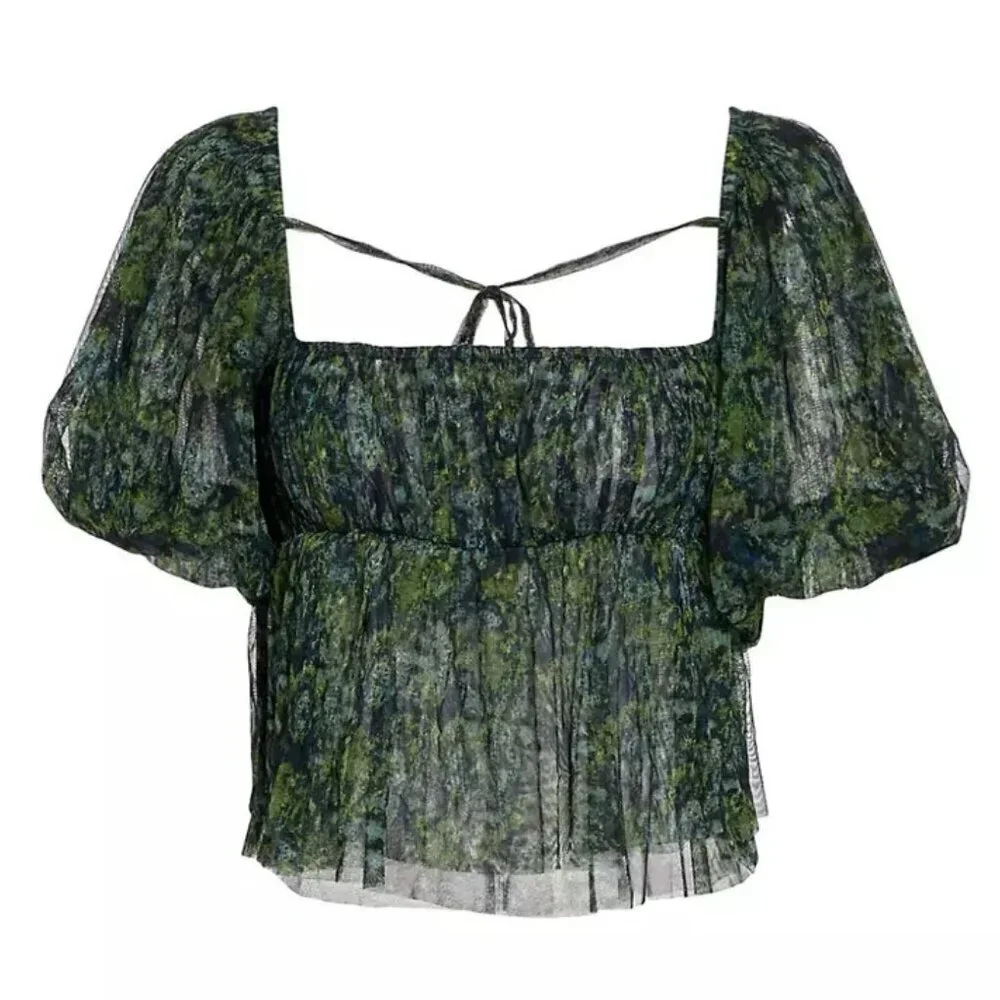 NWT New Free People Penelope Blouse Size L